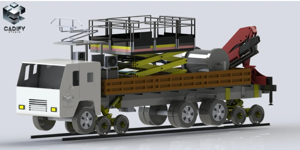 rail-road vehicles cad design services near me