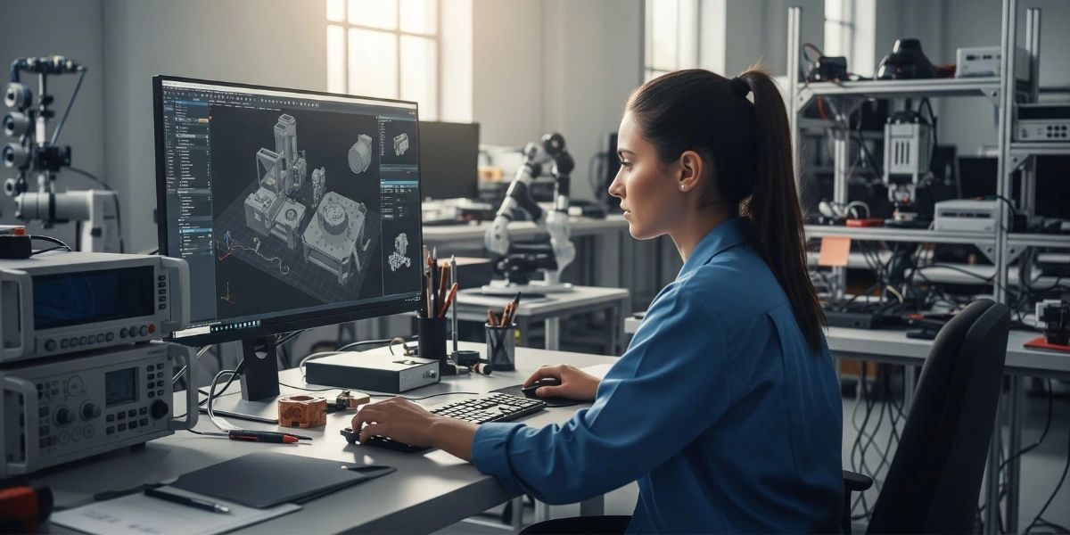 CAD for Robotics Design: Tools, Techniques & Real-Life Applications